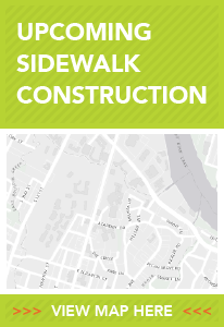 Upcoming Sidewalk Projects
