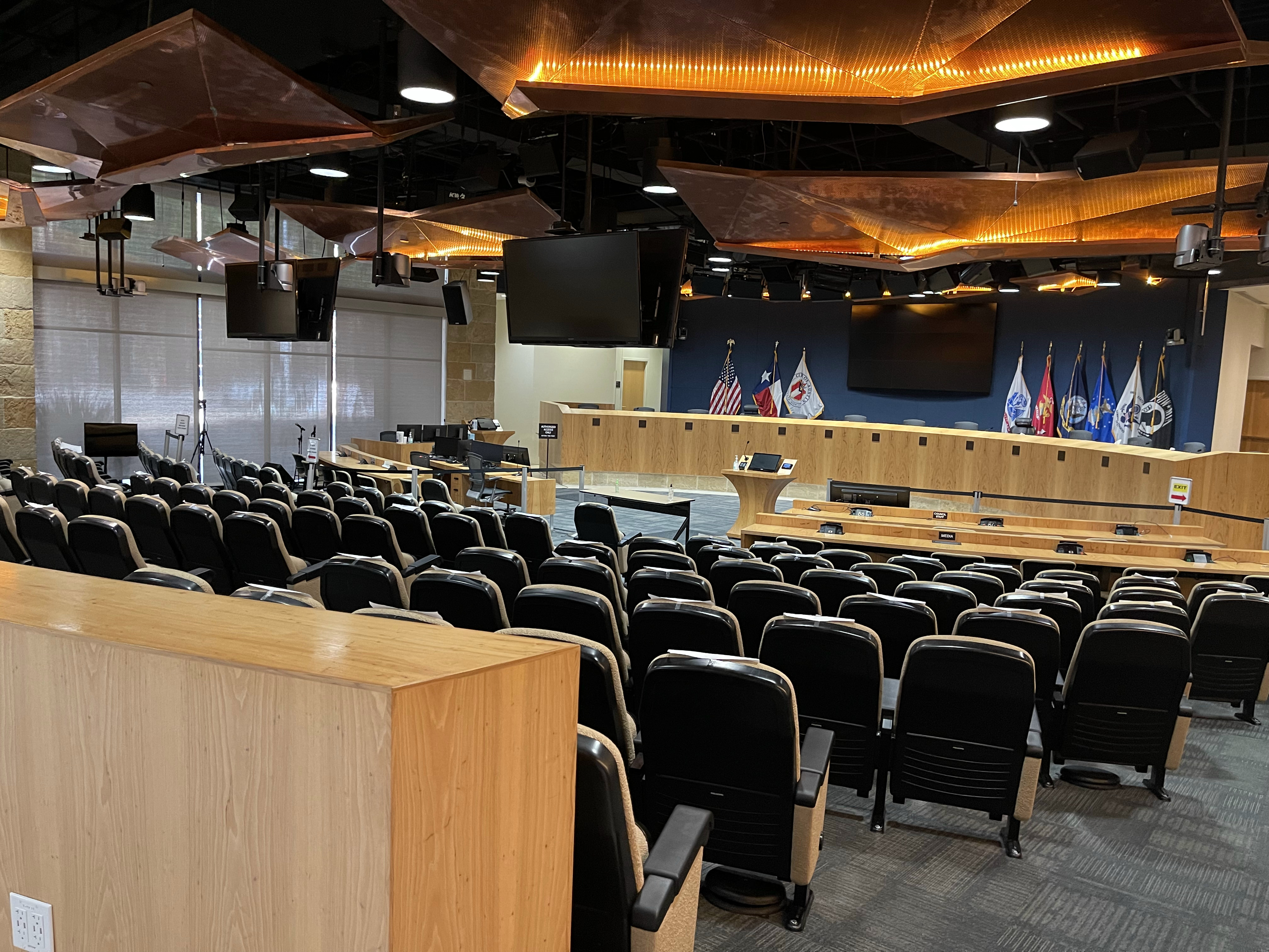 Austin City Hall Chamber
