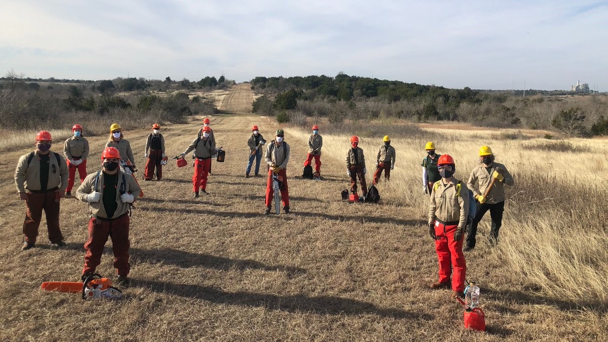 Austin Water and Austin Fire Department partnership - photo of volunteers