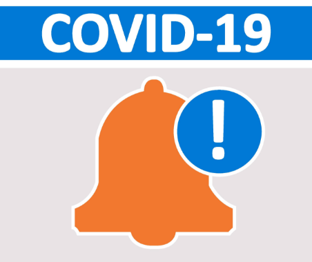 COVID-19 alert icon