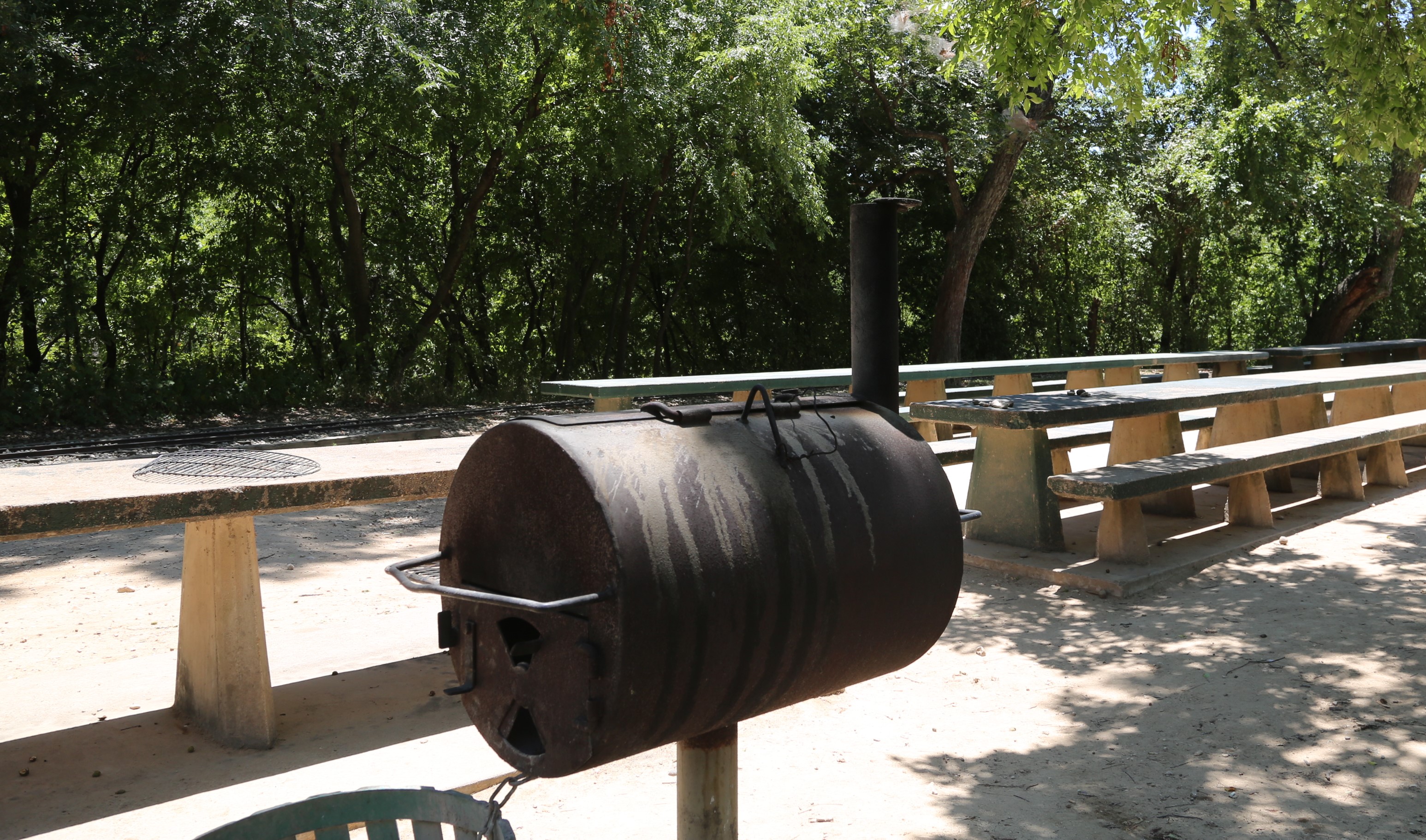 Bar-B-Que pit