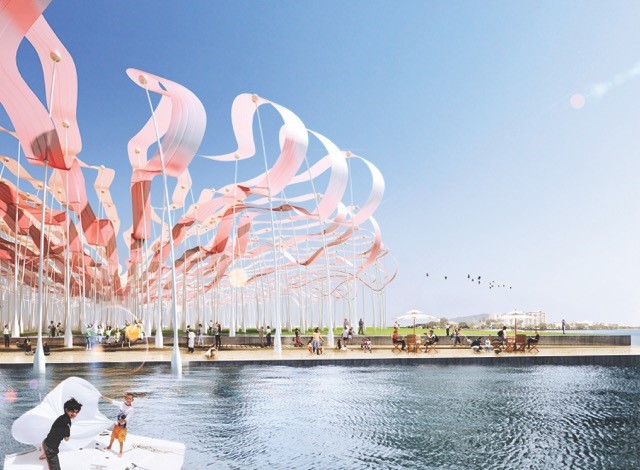 LAGI - designers Jaesik Lim, Ahyoung Lee, Sunpil Choi, Dohyoung Kim, Hoeyoung Jung, Jaeyeol Kim, Kansaem Kim Photo of people at a park