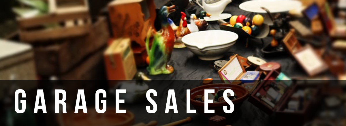 garage sales