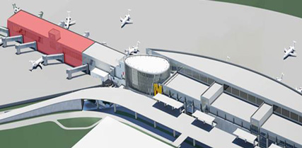Rendering of Terminal Expansion Project