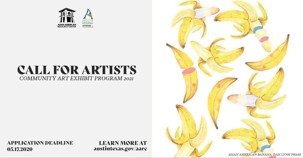 Call for Artists Banner - Dan Lynn Pham's Asian American Banana