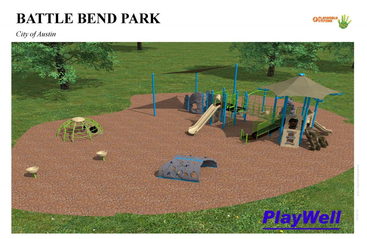 Battle Bend Park proposed playscape