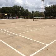 Little Zilker Neighborhood Park - Sports Court Before