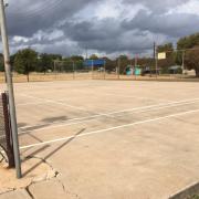 Little Zilker Neighborhood Park - Sports Court Before