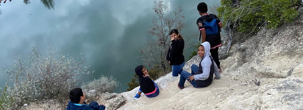Teen field trip to Lake Travis