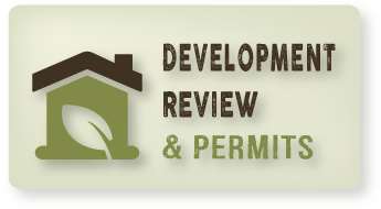 Web button that will take you to Tree Development Review and Permits