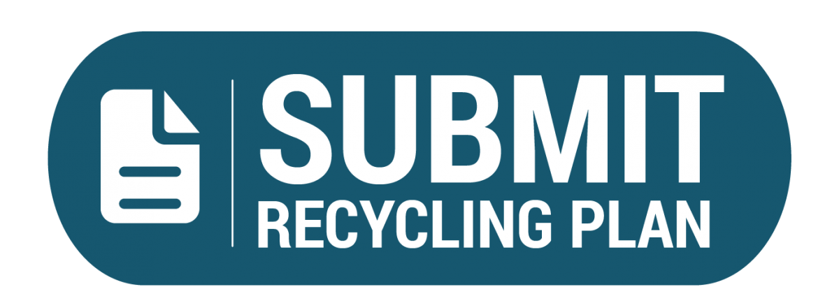 Blue button: Submit Recycling Plan