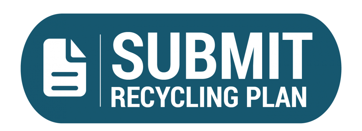 Blue button: Submit Recycling Plan 