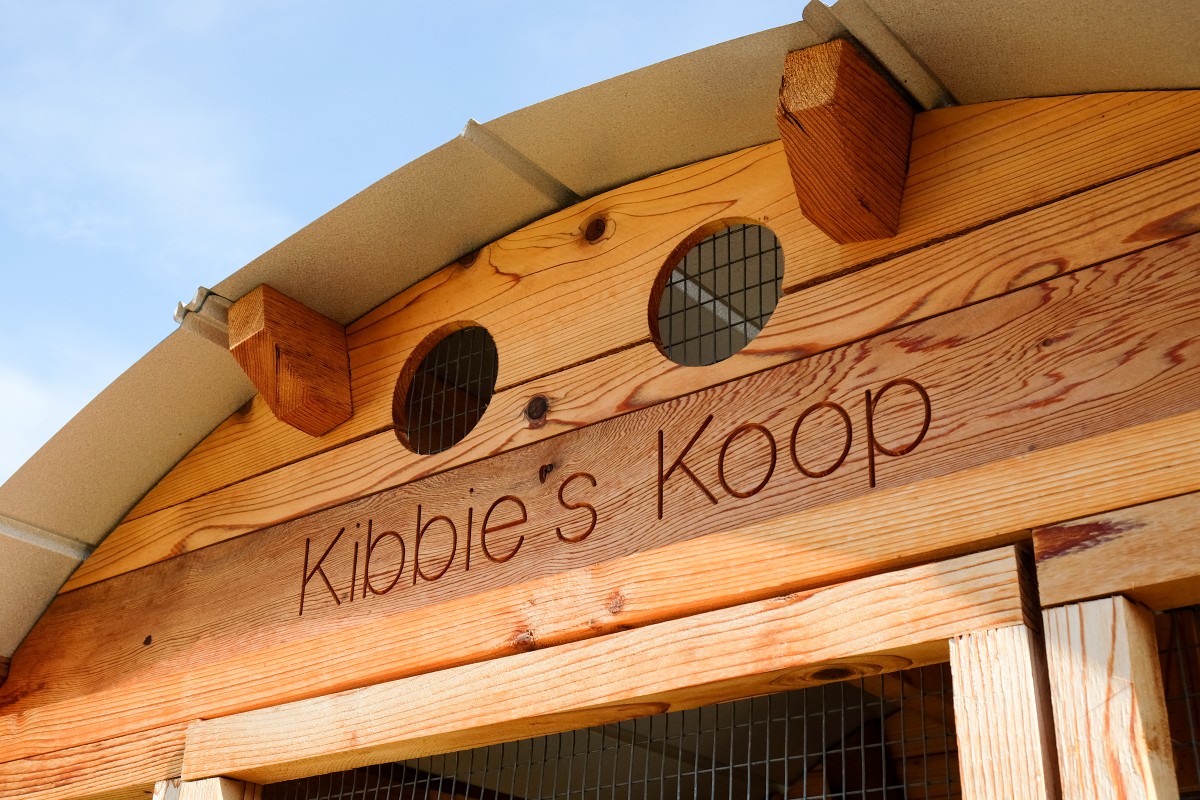 Kibbie's Koop detail