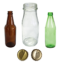 Image of glass containers