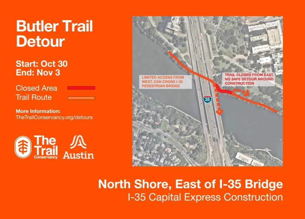 Butler Trail Map Closure