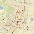 Traffic Viewer is a web mapping application that displays the list feed from APD's Traffic Report page.