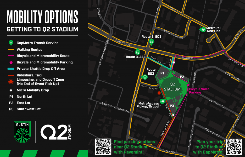 Q2 Stadium Mobility Map