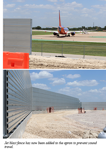 jet blast fence