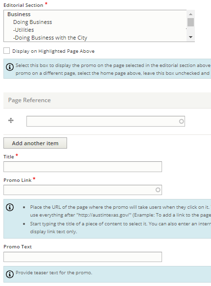 How to create a promo image text
