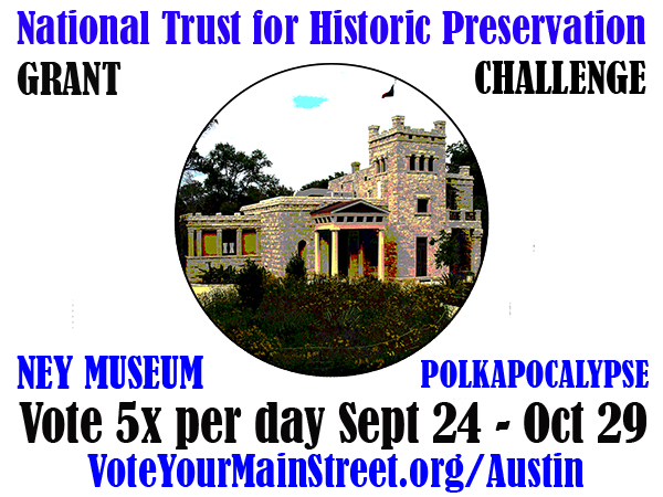 Vote for the Ney 5 times a day at VoteYourMainStreet.org