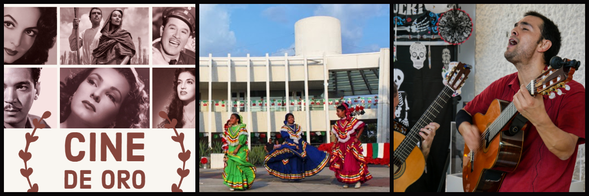 Cine se Oro Since 2007, an outside preformance, LARP, Latino Arts Residency Program