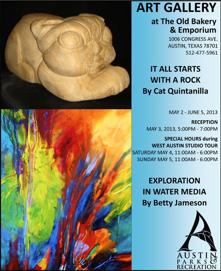 Art Gallery at The Old Bakery & Emporium, May 2 - June 5, 2013