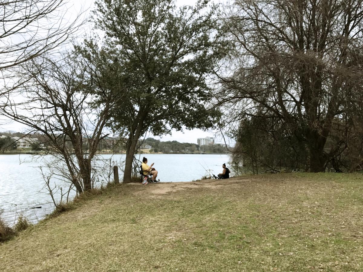 Current view of the area identified for improvements