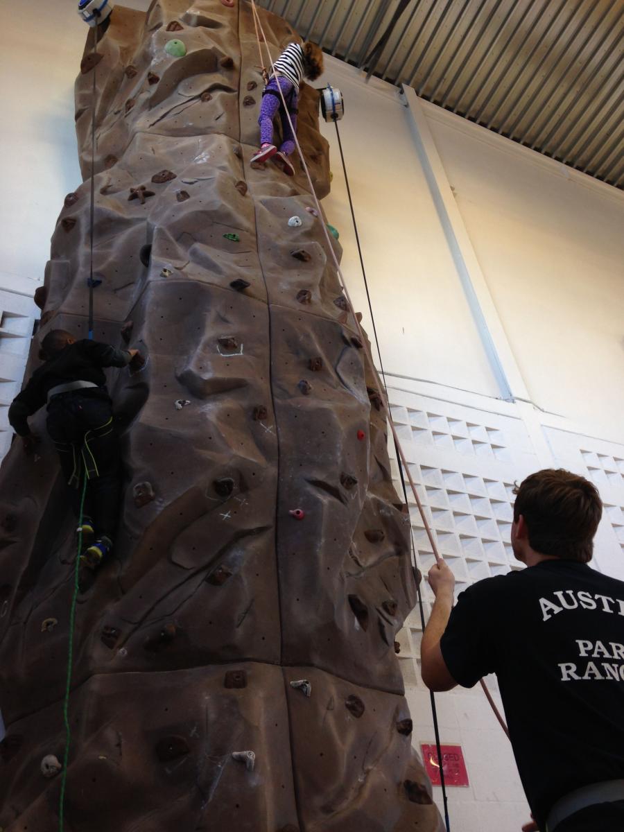 Indoor Rock Climbing