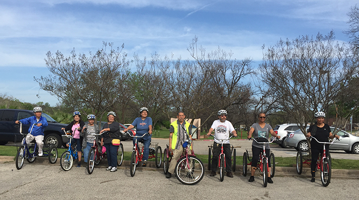 50+ Adult Trike Program “Golden Rollers” at the Conley Guerrero Senior Activity Center