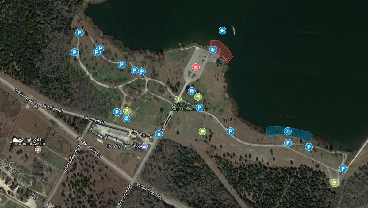 Holloway Reservoir Depth Chart