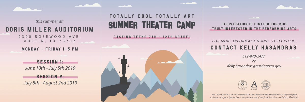 Summer Theater Camp banner