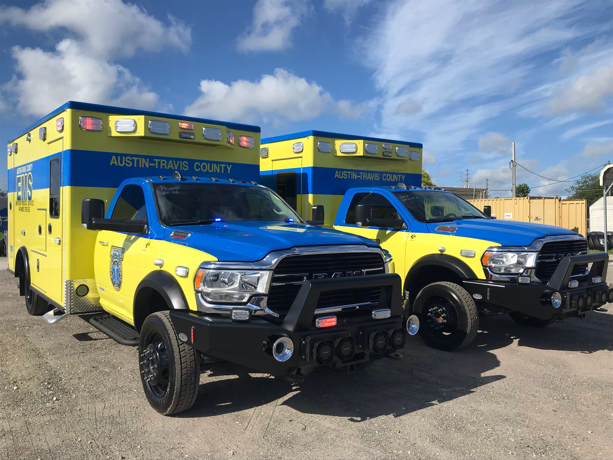 EMS vehicles