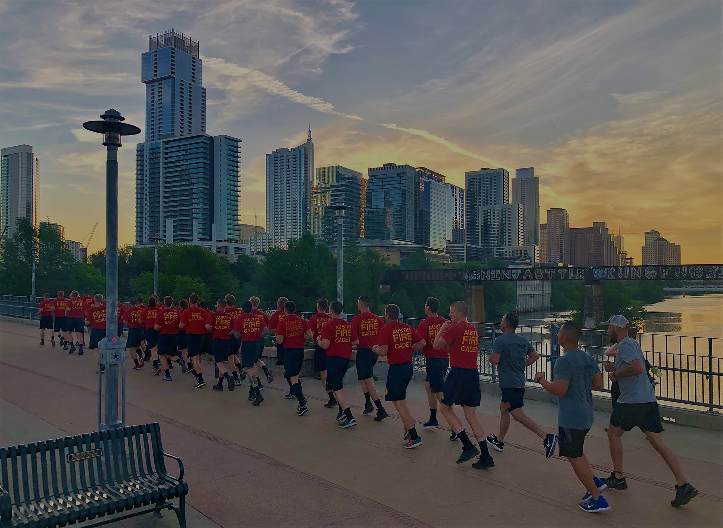 Cadets Running