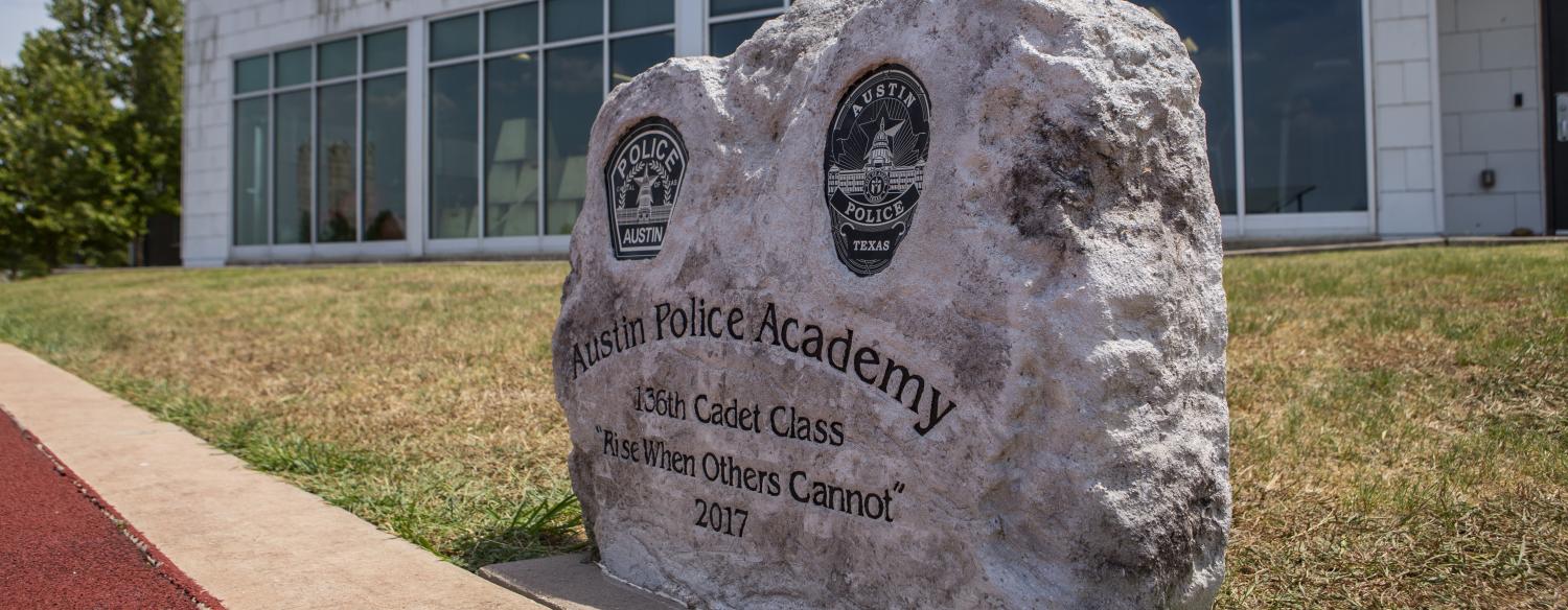 Police Academy Memorial Stone
