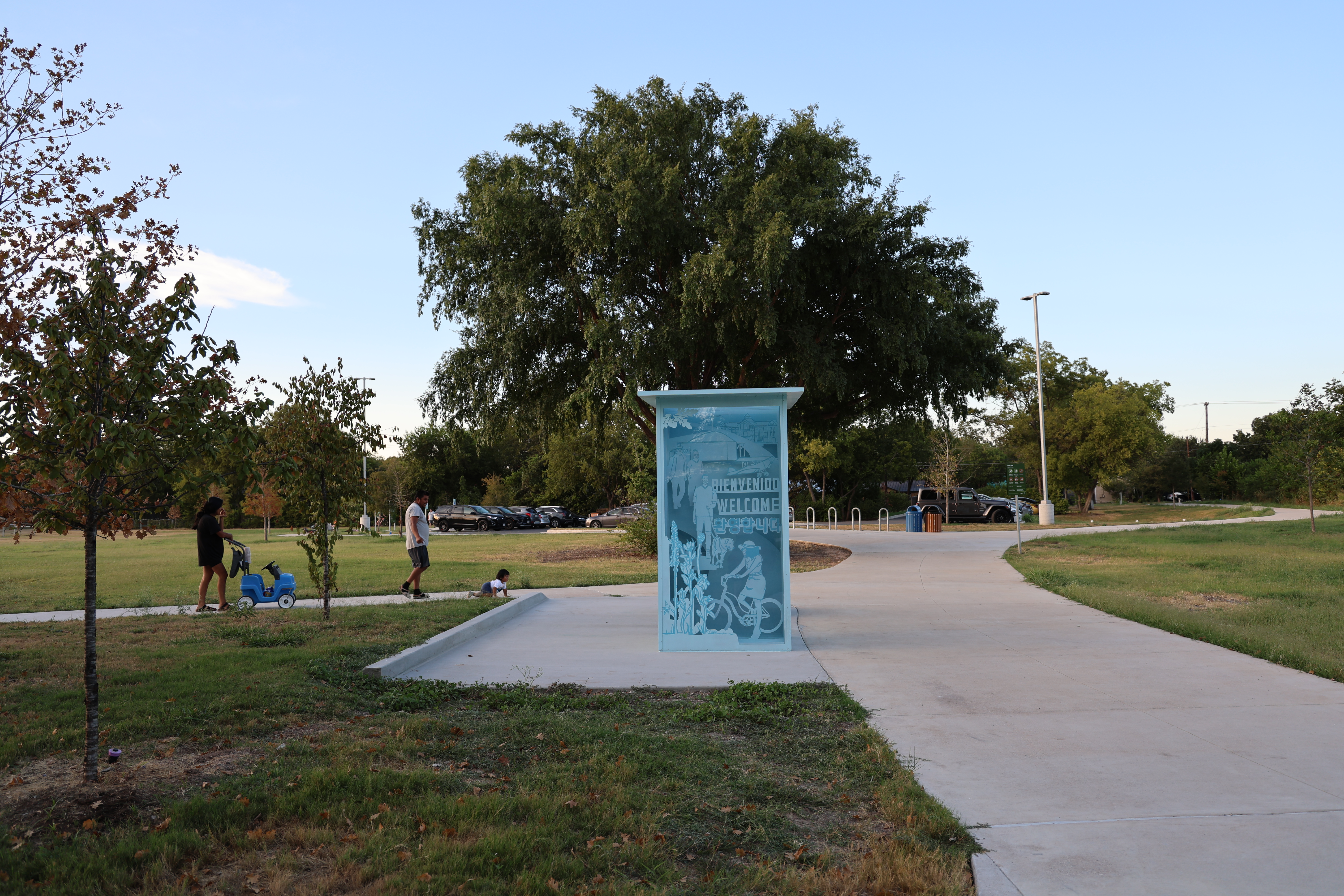 The Gathering Place AIPP project with park in background