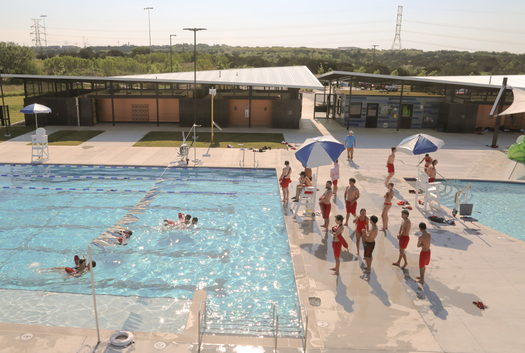 Colony Park Pool Lifeguard Training
