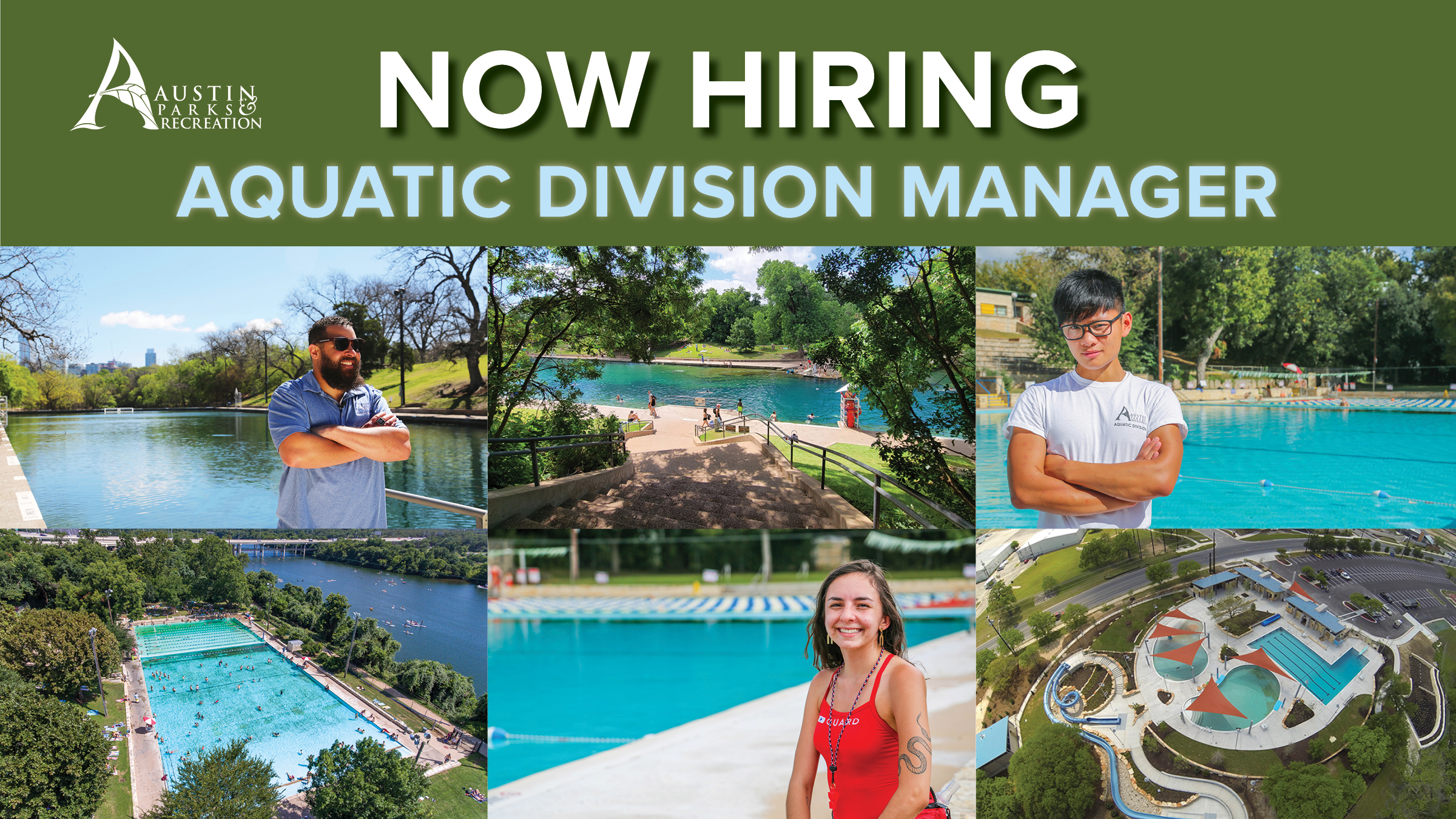 Now Hiring Aquatic Division Manager