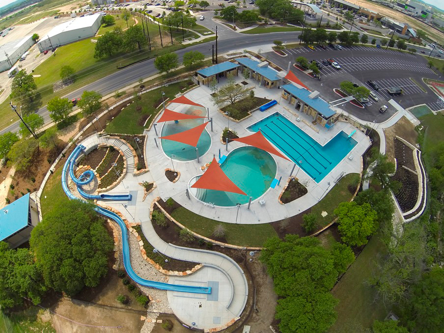 Bartholomew Pool Aerial View