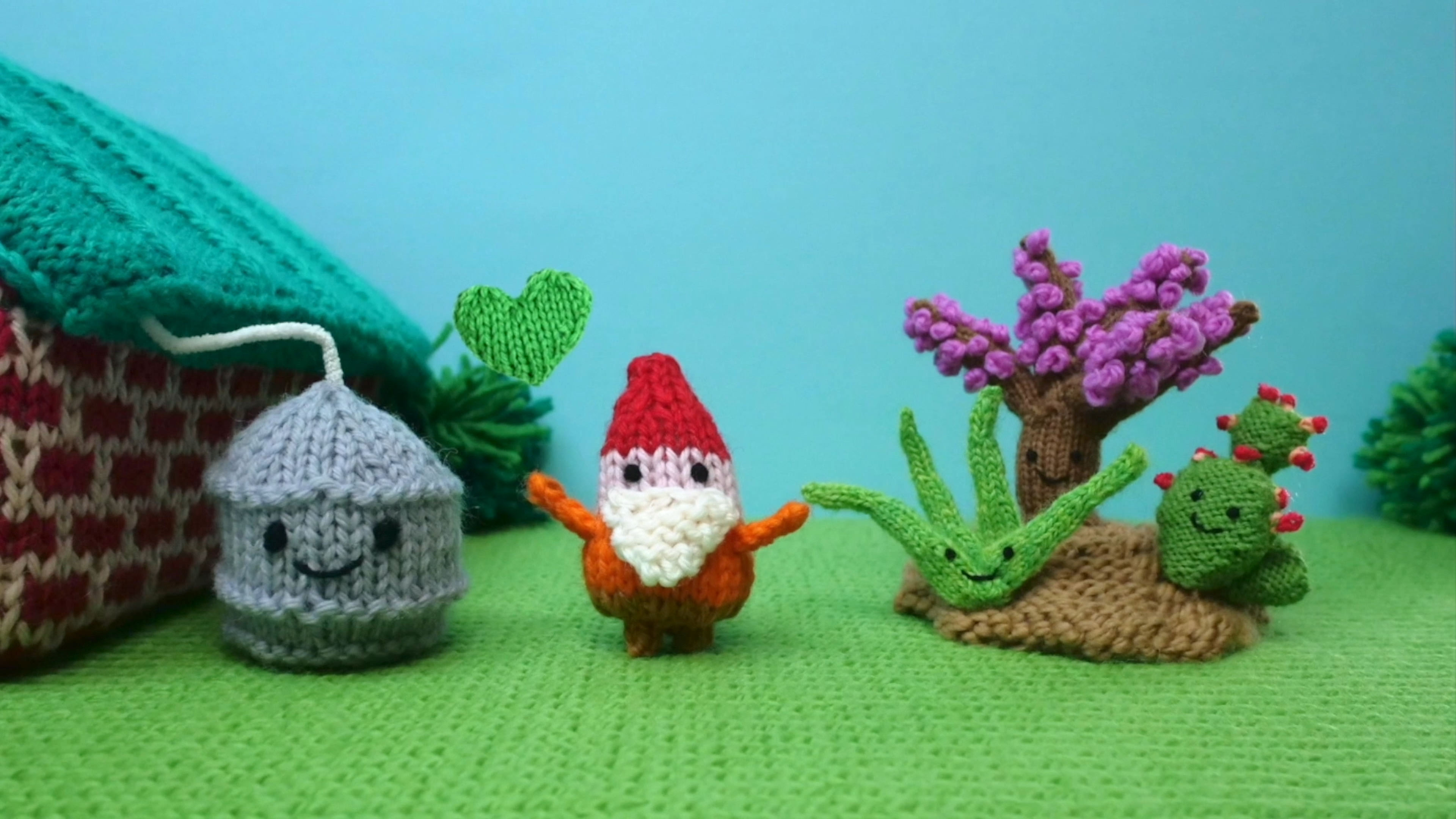 A crochet figure named Bud