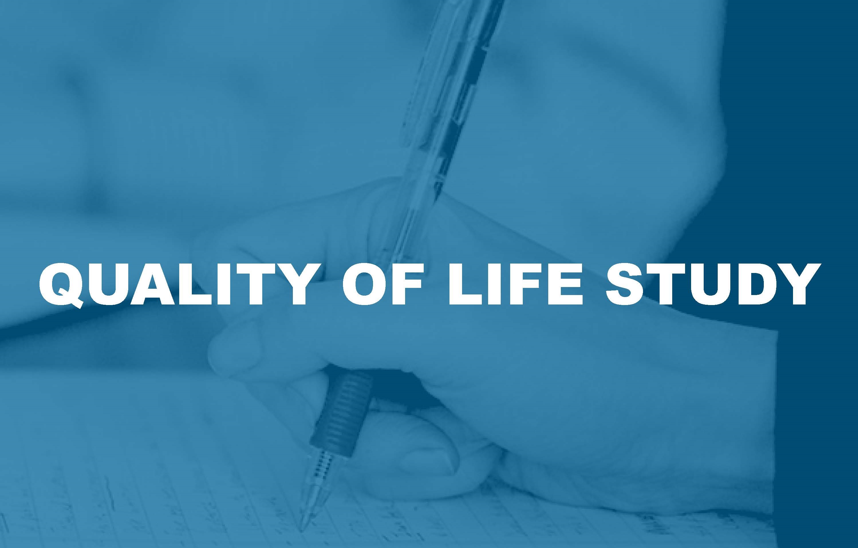 Quality of Life Study - graphic