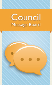 Online Council Message Board