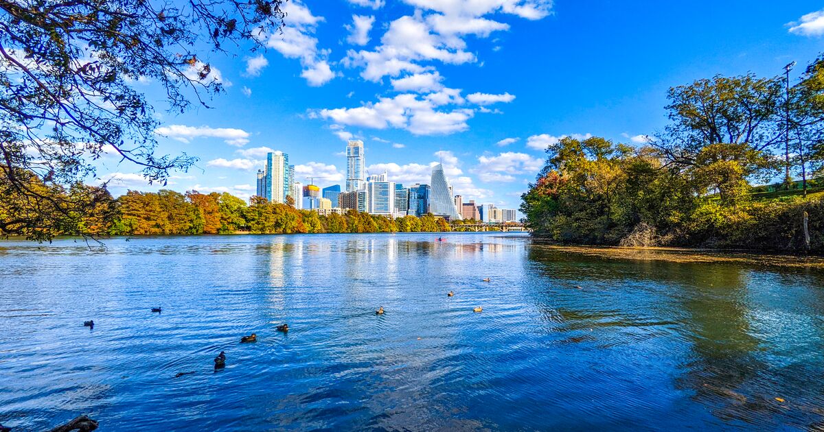 City Council Votes to Update Imagine Austin Comprehensive Plan Austin downtown skyline from Lady Bird Lake