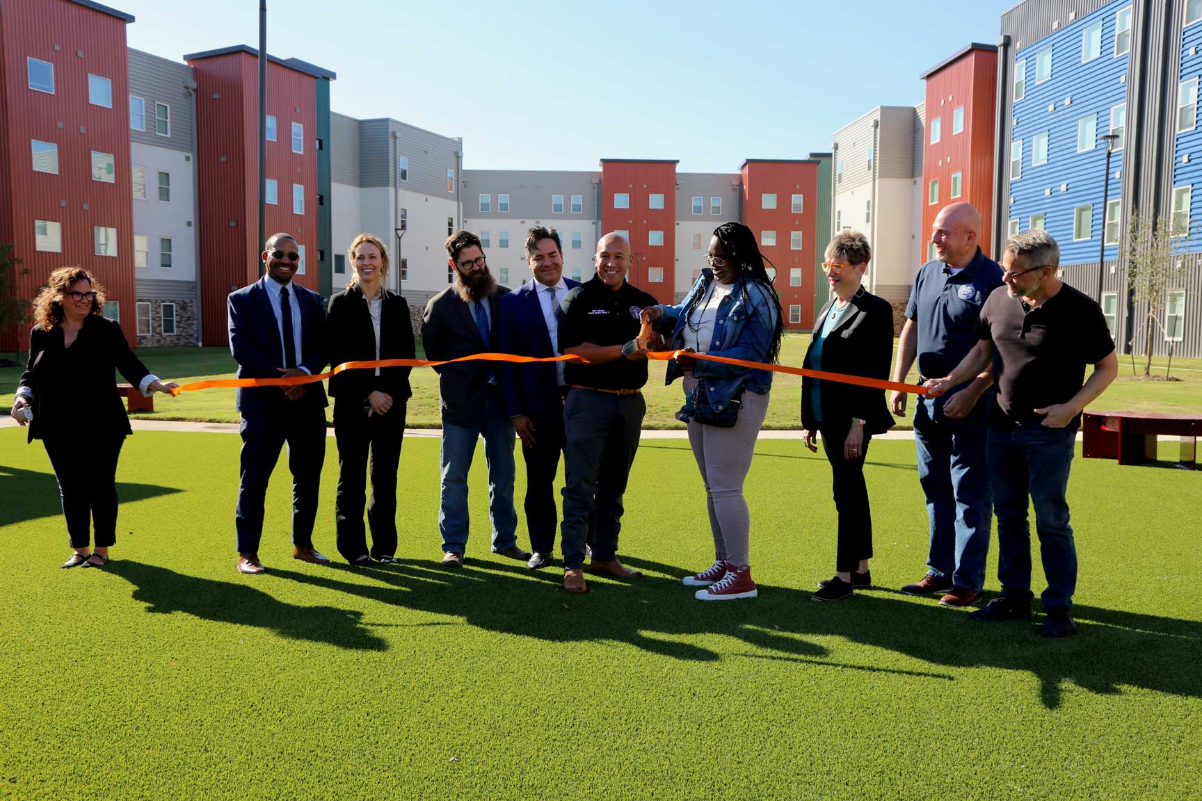 Libertad Austin ribbon-cutting ceremony