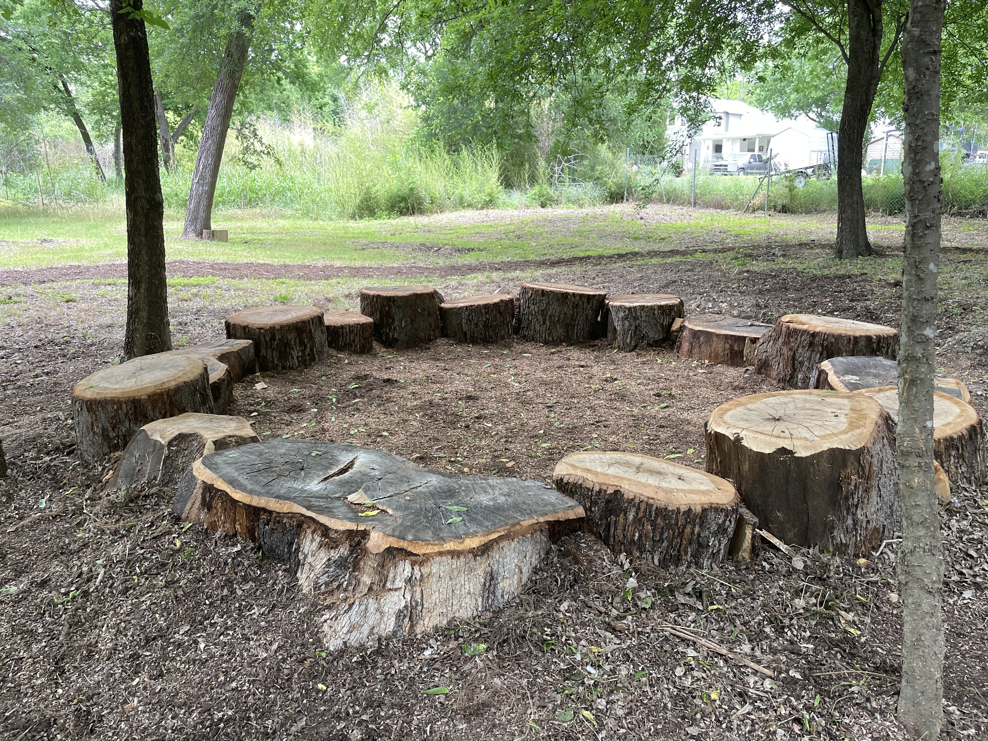 Nature Play Space at MLK Station Neighborhood Park