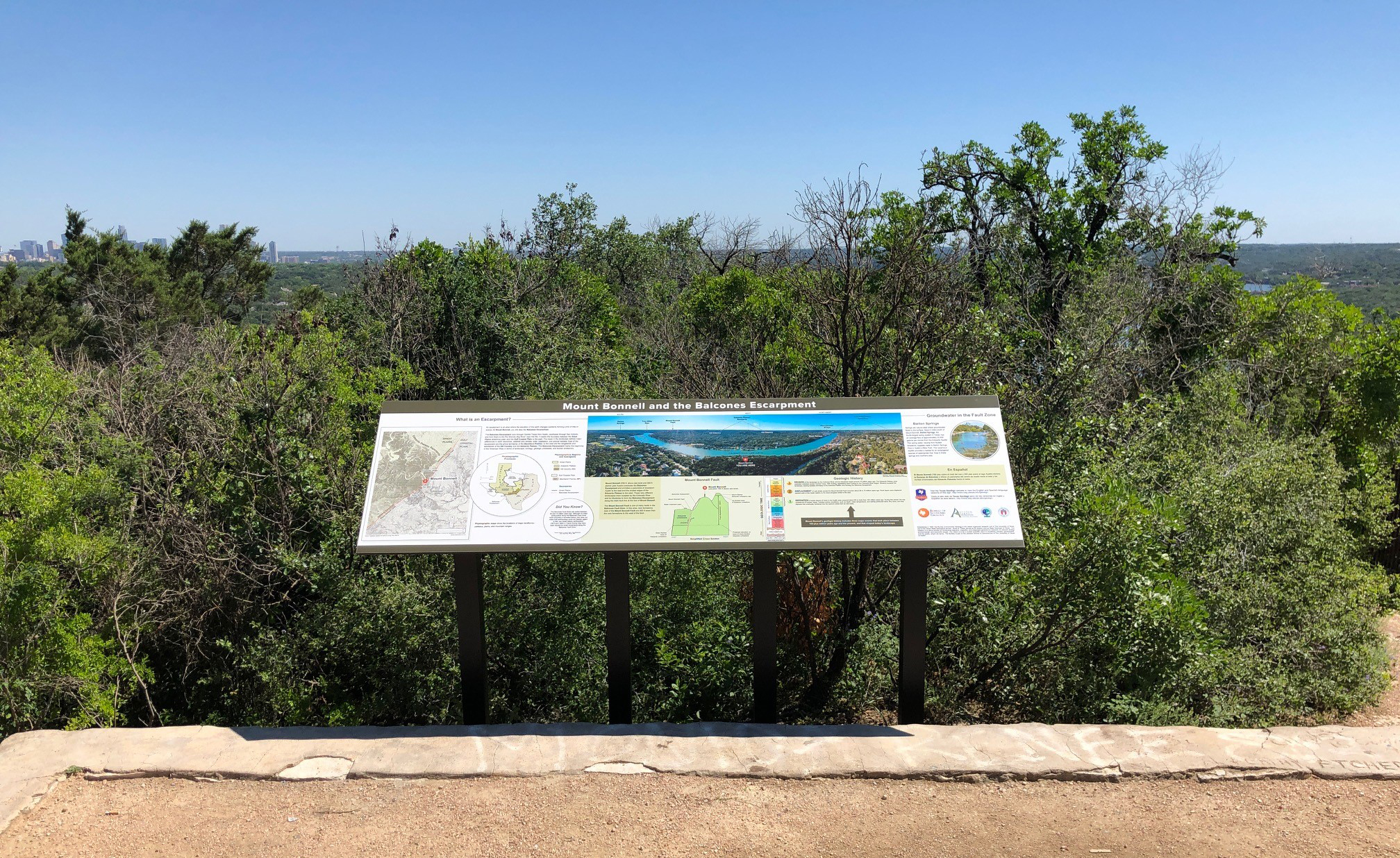 Mt. Bonnell GeoSign