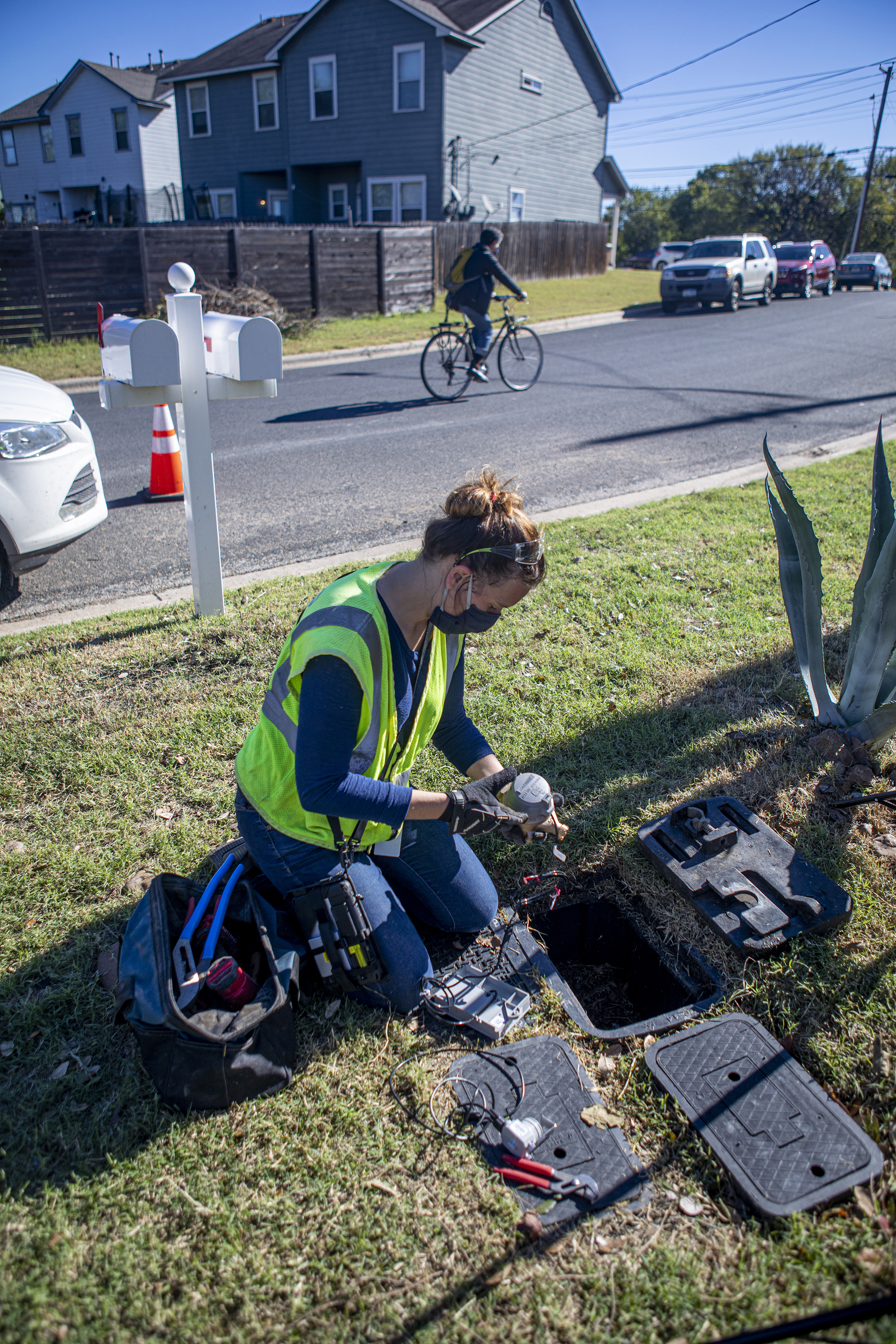 Digital meter install