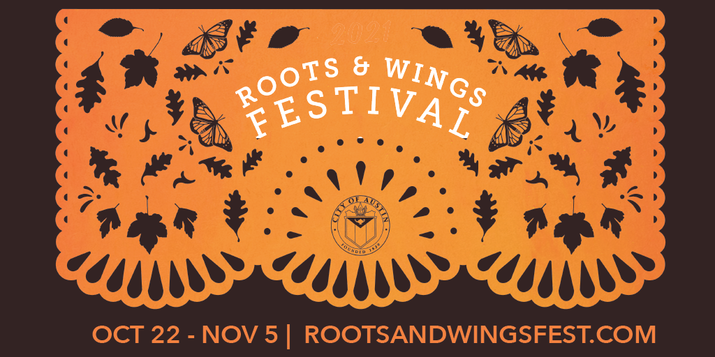 Dates October 22 through November 5 and URL rootsandwingsfest.com