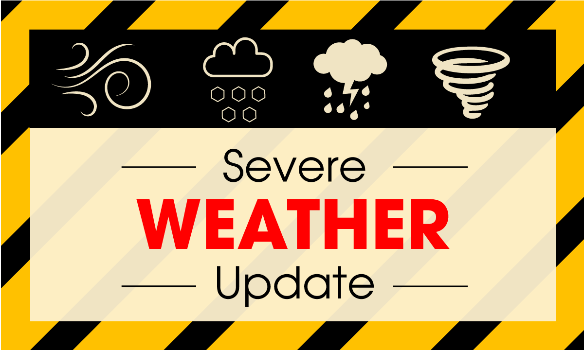 Severe weather update 