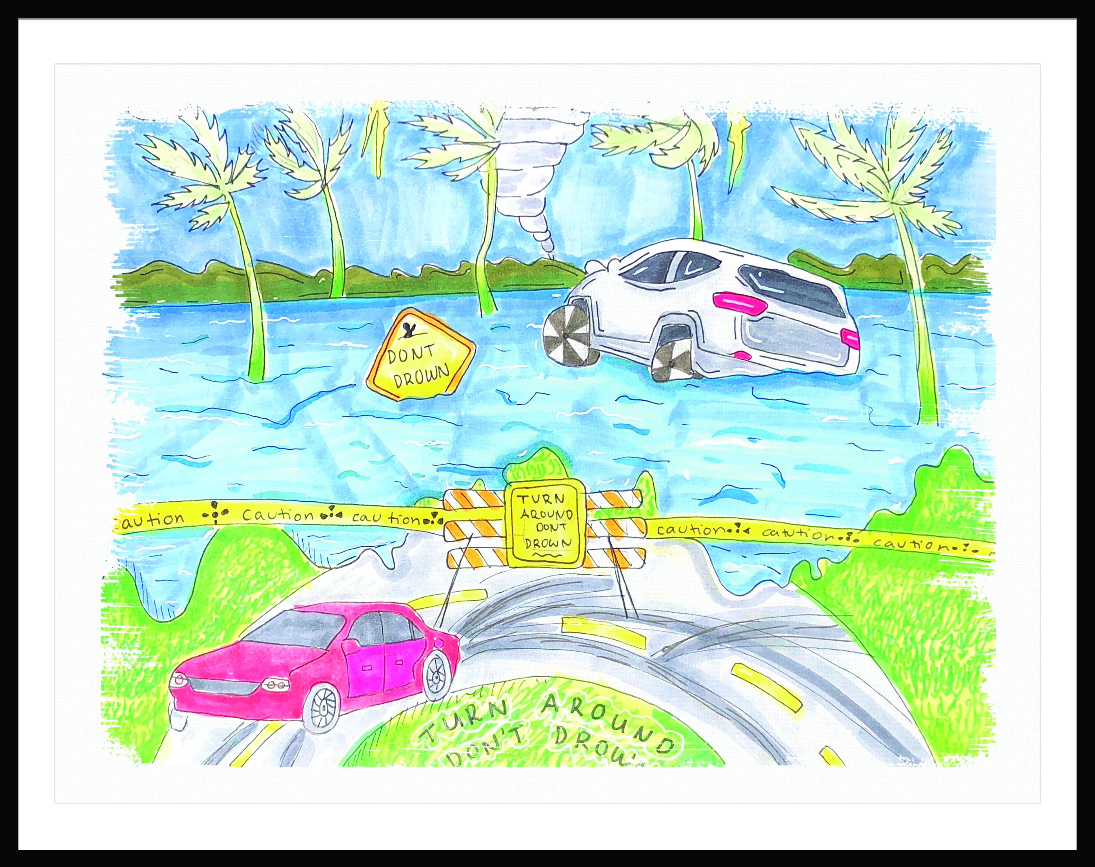 Artwork about Turn Around - Don't Drown
