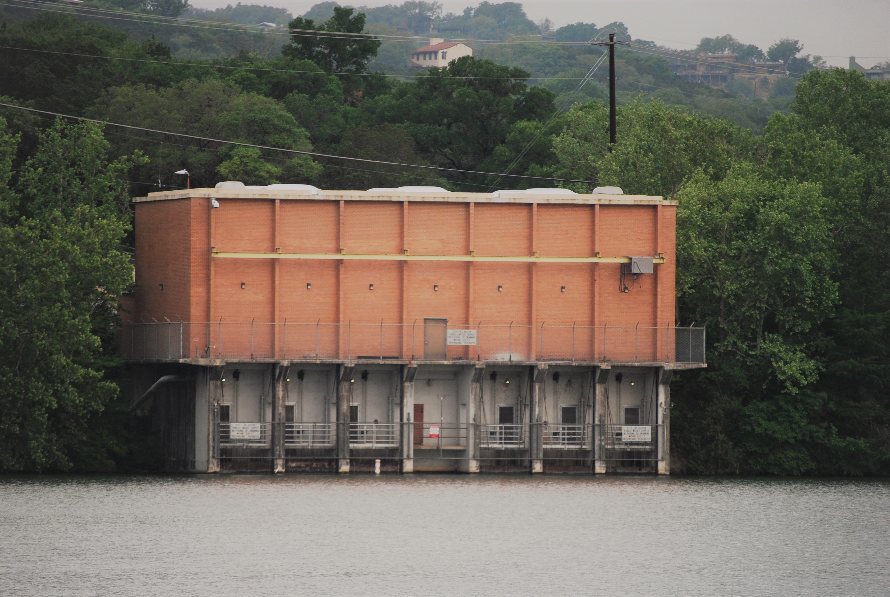 Ullrich Water Treatment Plant Intakes The newly implemented system prevents zebra mussels from attaching and infesting the pipes that take water from the lakes to the treatment plants.
